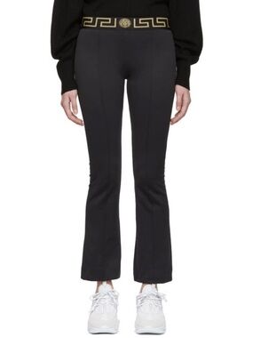 Versace Black Greek Key Medusa signature Lounge Pants